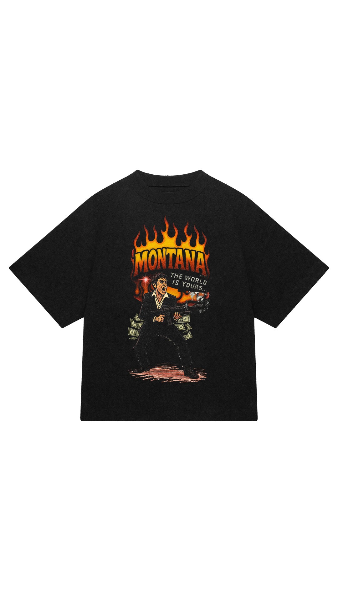 "Montana V2" T-Shirt - Black