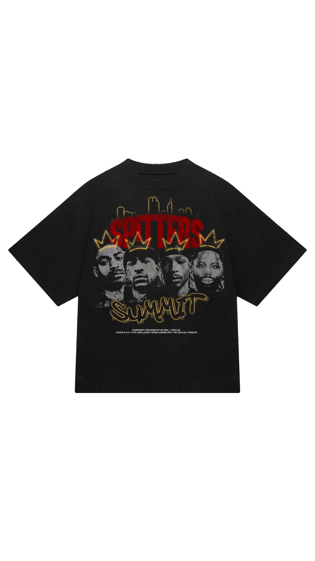 "Spitters Summit" T-Shirt - Black