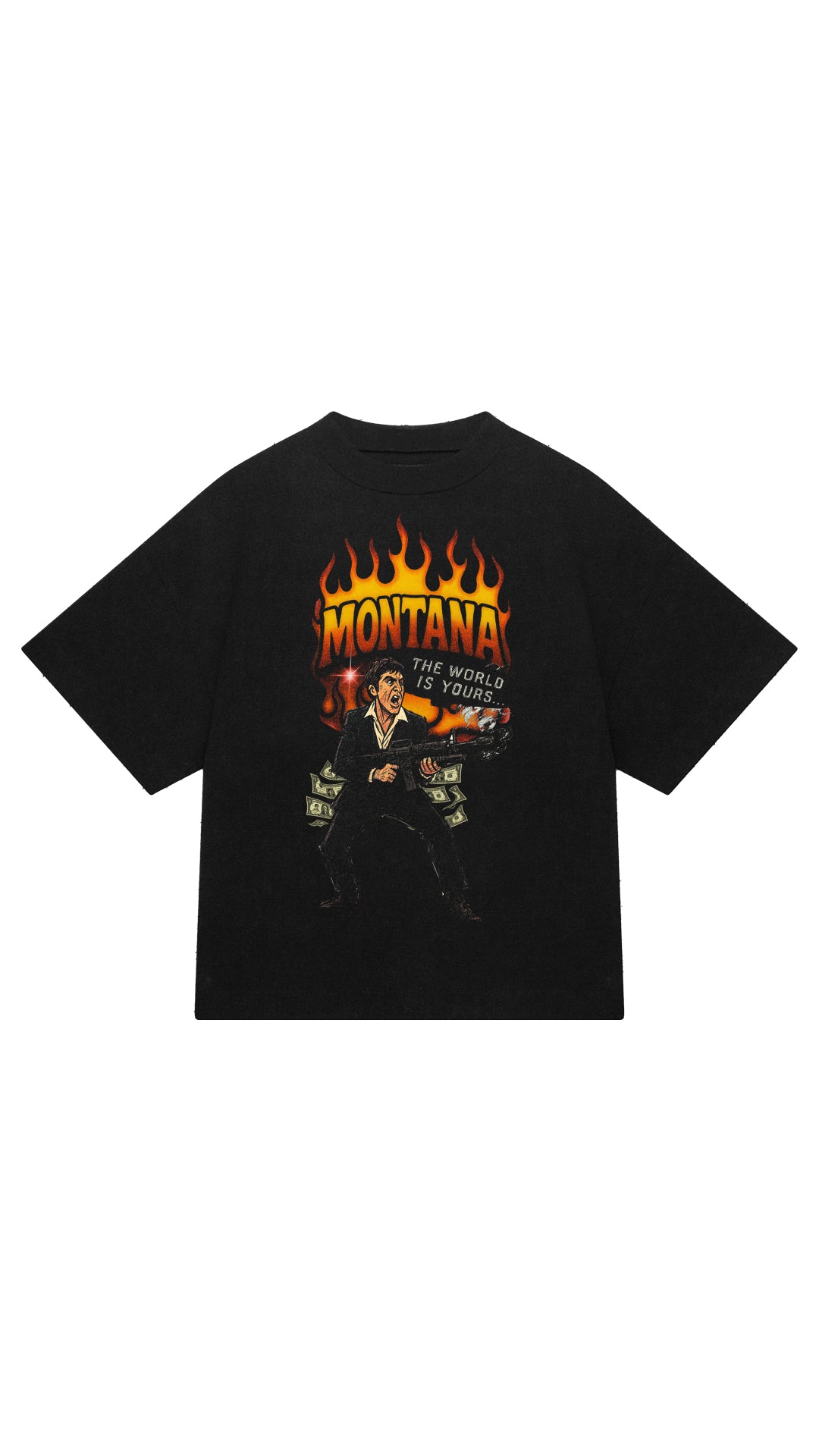 "Montana V2" T-Shirt - Black