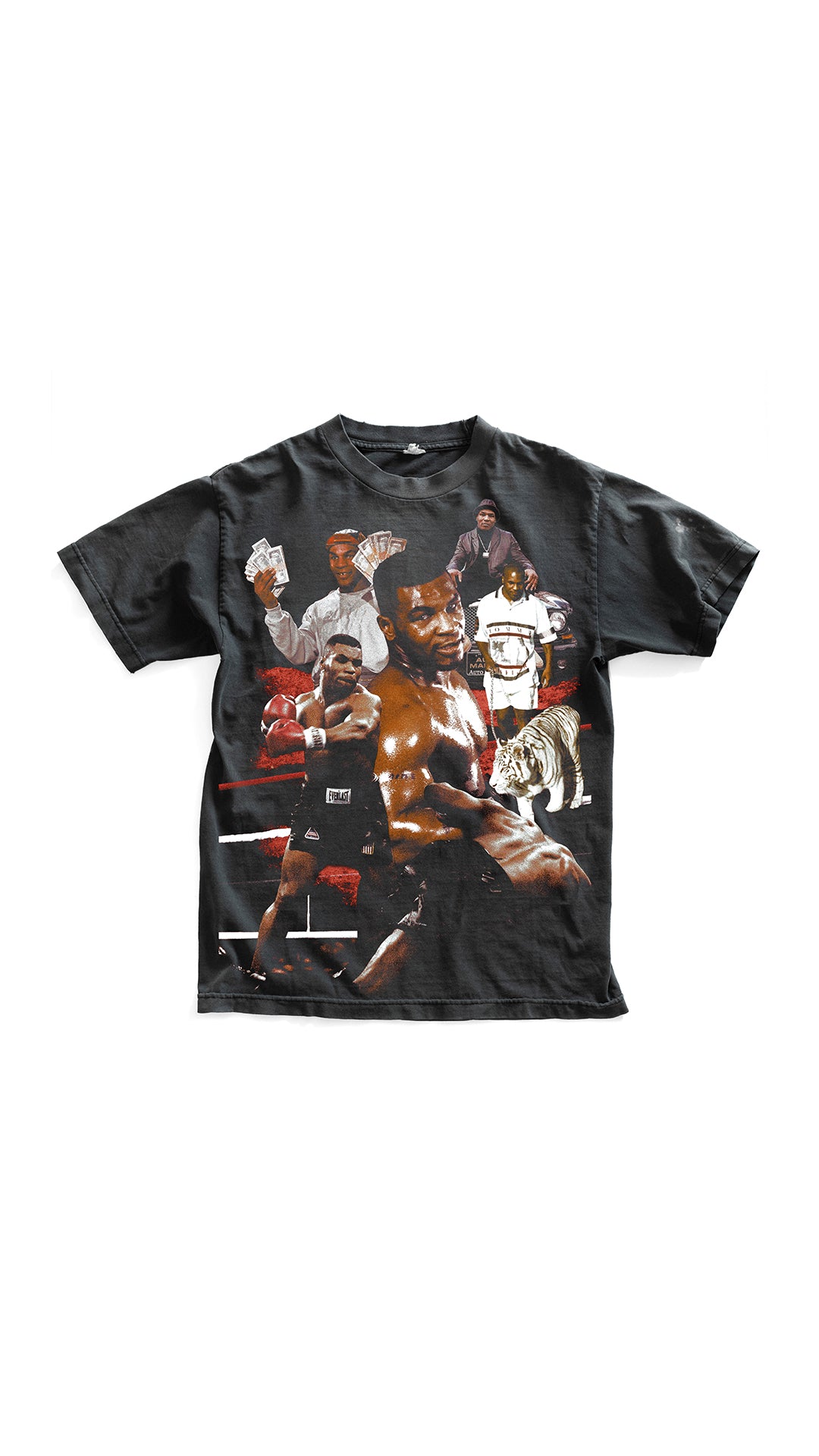 "Tyson" T-Shirt - Washed Black